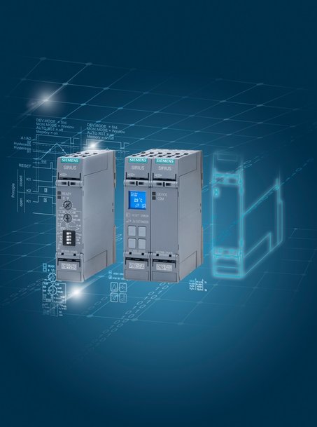 New Sirius temperature monitoring relays offer more functions in less space